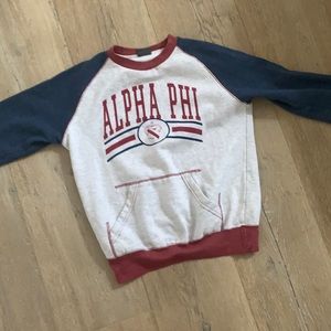 Vintage Alpha phi sweatshirt
